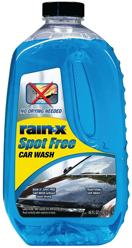 RAIN-X Rain-X 620034 Spot-Free Car Wash, 48 oz, Liquid, Mild AUTOMOTIVE RAIN-X