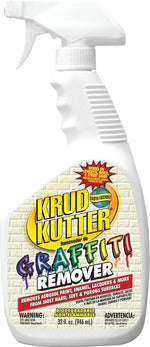KRUD KUTTER Krud Kutter GR326 Graffiti Remover, Liquid, Clear, 32 oz PAINT KRUD KUTTER