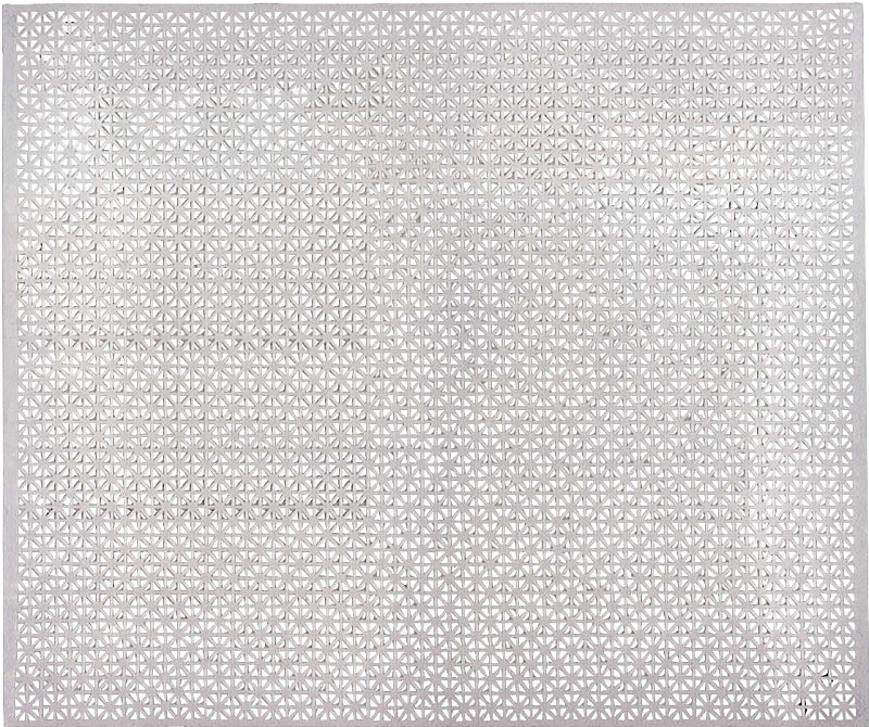 M-D M-D 57208 Decorative Metal Sheet, 36 in W, 36 in L, Union Jack Tread, Aluminum, Mill