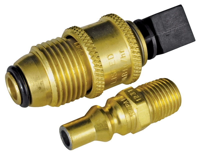 MR HEATER Mr. Heater F276330 Coupling Adapter Kit, 1/4 in, MPT x Male Plug, Brass, Gold APPLIANCES & ELECTRONICS MR HEATER
