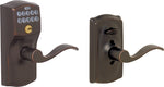SCHLAGE LOCK Schlage FE Series FE595VCAM/ACC 716 Electronic Entry Lock, 19 Number of User Codes, 1/2 in Projection, Wave Design, Yes HARDWARE & FARM SUPPLIES SCHLAGE LOCK