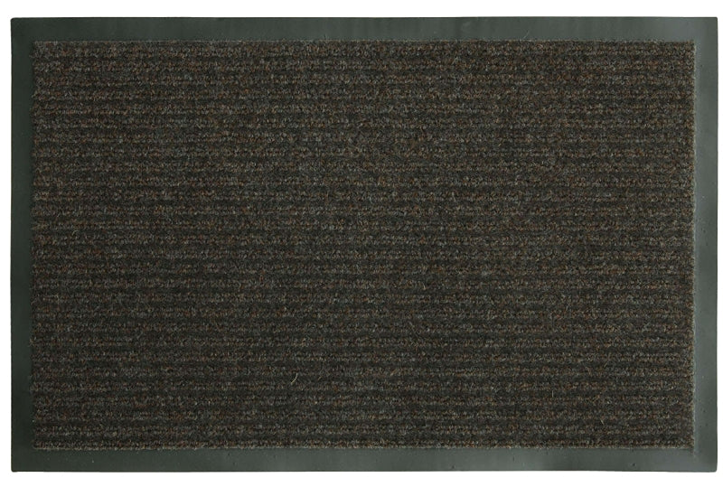 SPORTS LICENSING SOLUTIONS Fanmats 58806 Boot/Shoe Scraper Mat, 36 in L, 24 in W, Parquet Pattern, Olefin Surface, Brown HOUSEWARES SPORTS LICENSING SOLUTIONS