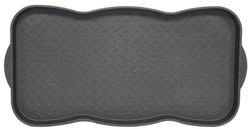 SPORTS LICENSING SOLUTIONS Fanmats 58779 Boot Tray, Plastic, Black, 30 in L, 15 in W HOUSEWARES SPORTS LICENSING SOLUTIONS