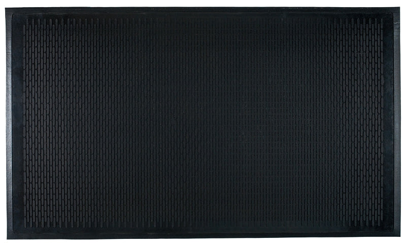 SPORTS LICENSING SOLUTIONS Sports Licensing Solutions 21761 Vehicle Floor Mat, 6 ft L, 4 ft W, Textured Pattern, Rubber Surface, Black HOUSEWARES SPORTS LICENSING SOLUTIONS