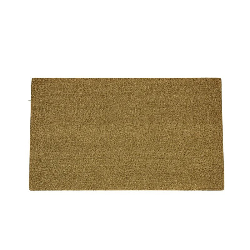 SPORTS LICENSING SOLUTI Fanmats 58771 Blank Door Mat, 30 in L, 18 in W, Natural Coir Surface, Tan HOUSEWARES SPORTS LICENSING SOLUTI
