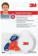 3M 3M Tri-Flange 90586-00000 Ear Plugs, 26 dB NRR, Multi-Flange