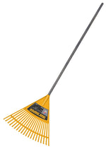 TRUE TEMPER True Temper KLRO Kid's Poly Leaf Rake, 2-1/4 in L Head, 18 in W Head, 20-Tine, Poly Head, 42 in L Handle LAWN & GARDEN TRUE TEMPER