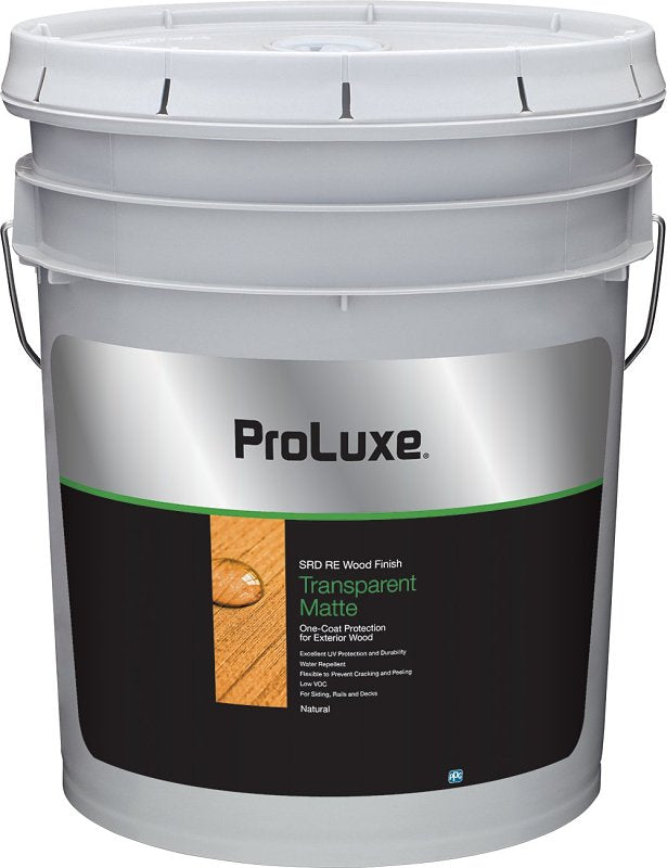 PPG PPG SIK250-078/05 Transparent Stain, Matte, Natural, Liquid, 5 gal, Pail