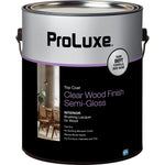 PROLUXE ProLuxe PLX011/01 Lacquer, Semi-Gloss, Liquid, Clear, 1 gal