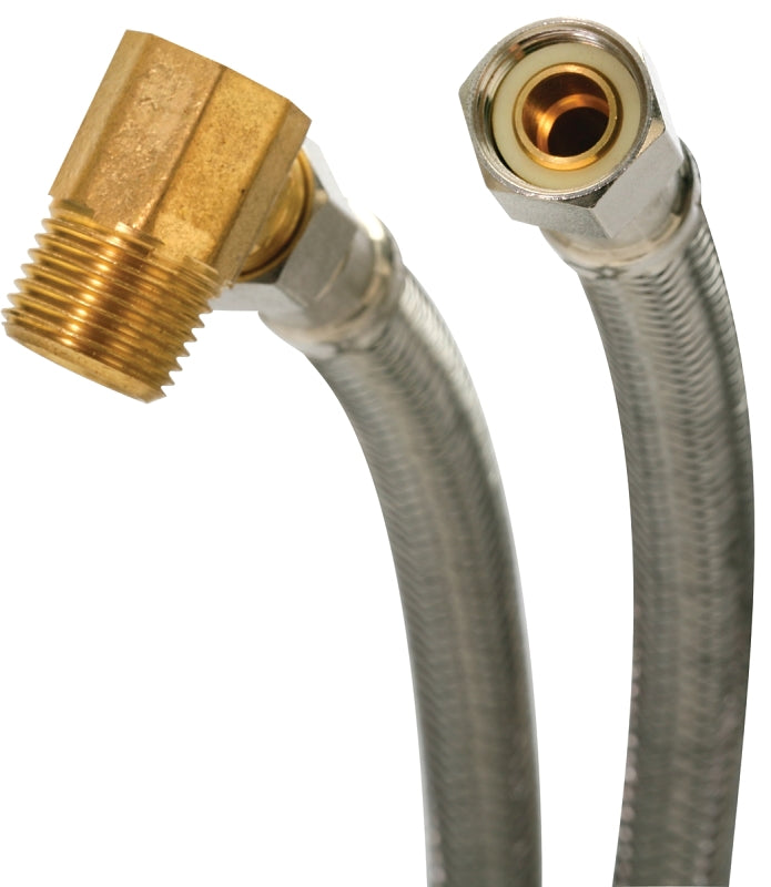 FLUIDMASTER Fluidmaster 6W48 Dishwasher Connector, 3/8 in, Compression, For: All Dishwasher