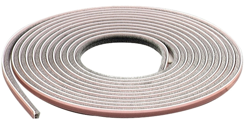 M-D M-D 04267 Replacement Weatherstrip, 1/4 in W, 7/32 in Thick, 17 ft L, Vinyl, Gray, Self Adhesive Mounting HARDWARE & FARM SUPPLIES M-D