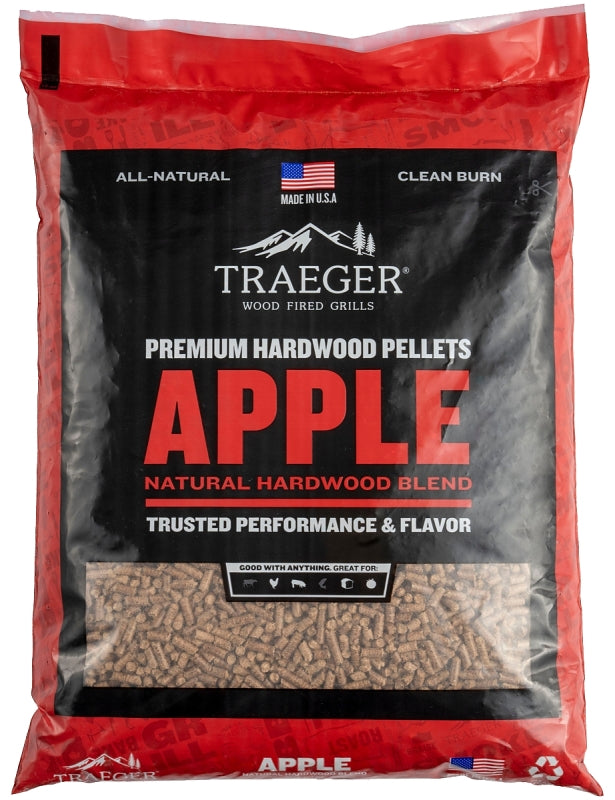 TRAEGER Traeger PEL318 Series Pellet, Apple, Wood, 20 lb Bag OUTDOOR LIVING & POWER EQUIPMENT TRAEGER