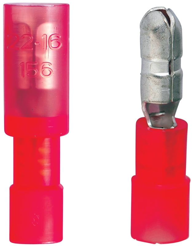 GB Gardner Bender 20-161P Bullet Splice Connector, 600 V, 22 to 18 AWG Wire, 5/32 in Stud, Red ELECTRICAL GB