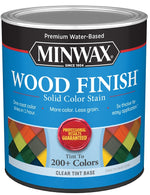 MINWAX Minwax 117310000 Wood Stain, Solid Stain, Clear Tint, Liquid, 32 fl-oz