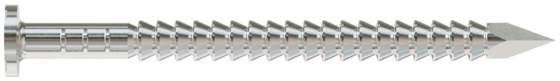 SIMPSON STRONG-TIE Simpson Strong-Tie S3SND1 Wood Siding Nail, 3D, 1-1/4 in L, Stainless Steel, Full Round Head, Annular Ring Shank, 1 lb