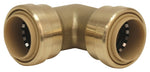 B & K INDUSTRIES ProBite 631-004HC/LF823R Tube Elbow, 3/4 in, 90 deg Angle, Brass, 200 psi Pressure PLUMBING, HEATING & VENTILATION B & K INDUSTRIES