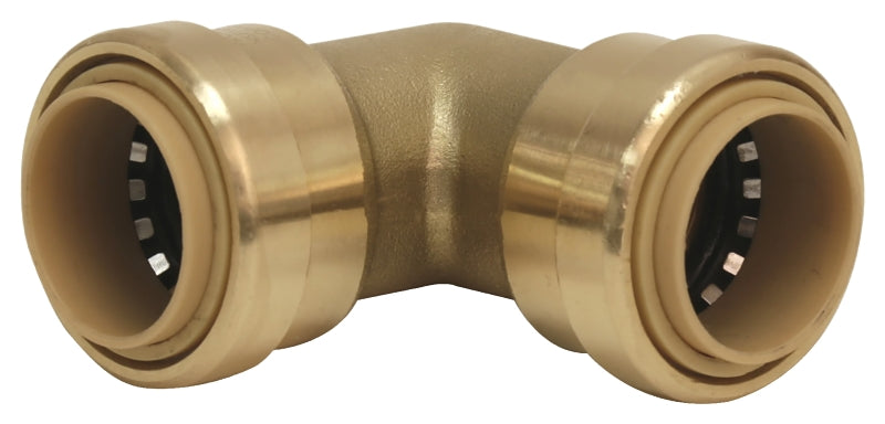 B & K INDUSTRIES ProBite 631-004HC/LF823R Tube Elbow, 3/4 in, 90 deg Angle, Brass, 200 psi Pressure