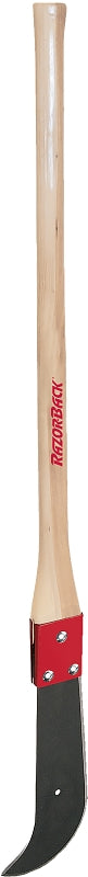 RAZOR-BACK Razor-Back 62222 Double Edge Cutter, 16 in L Blade, Carbon Steel Blade, Hickory Handle, Wood Handle HARDWARE & FARM SUPPLIES RAZOR-BACK