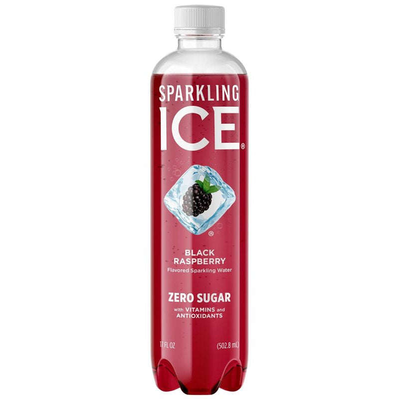 SPARKLING ICE Sparkling Ice 16571910303 Black Raspberry Sparkling Water, 17 oz, Bottle HOUSEWARES SPARKLING ICE