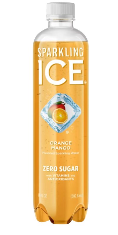 SPARKLING ICE Sparkling Ice 10472 Sparkling Water, Orange Mango, 17 fl-oz Bottle HOUSEWARES SPARKLING ICE