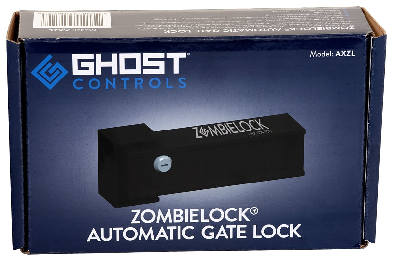 GHOST CONTROLS Ghost Controls AXZL Gate Latch/Lock, Automatic, Aluminum, Powder-Coated HARDWARE & FARM SUPPLIES GHOST CONTROLS