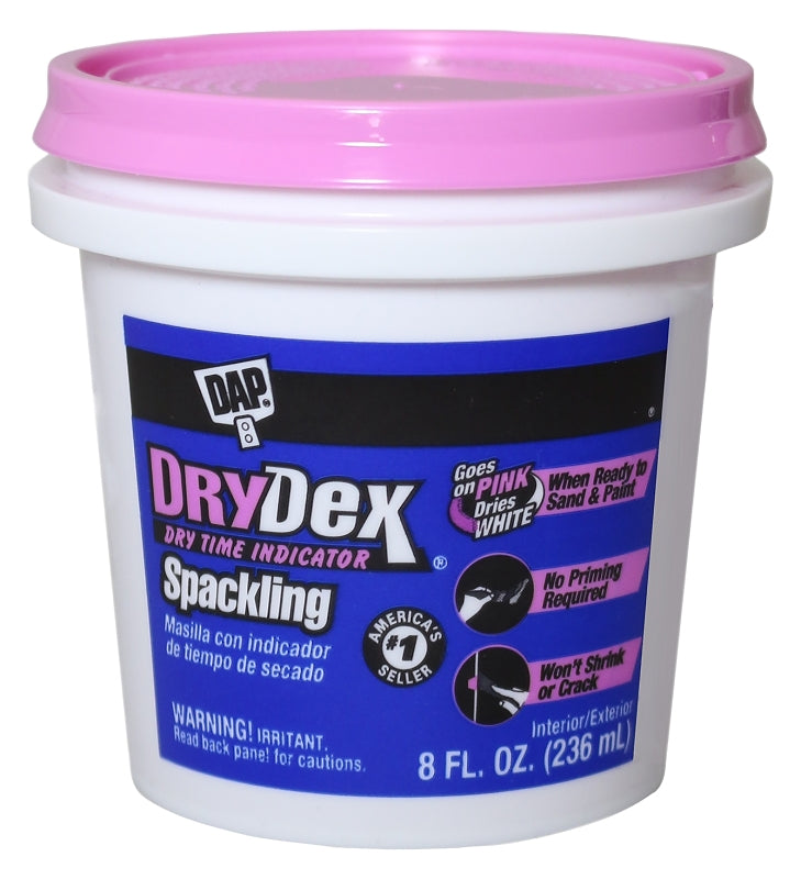 DAP DAP 12328 Spackling, White, 8 fl-oz Tub PAINT DAP