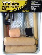 LINZER Linzer RS611 Roller and Tray Set, Metal, Includes: (2) 3/8 in Roller Covers, Metal Tray, Tray Liner, Extension Handle PAINT LINZER