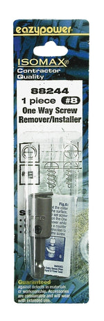 EAZYPOWER Eazypower 88244 1-Way Screw Remover, #8 Bolt/Screw, HSS TOOLS EAZYPOWER
