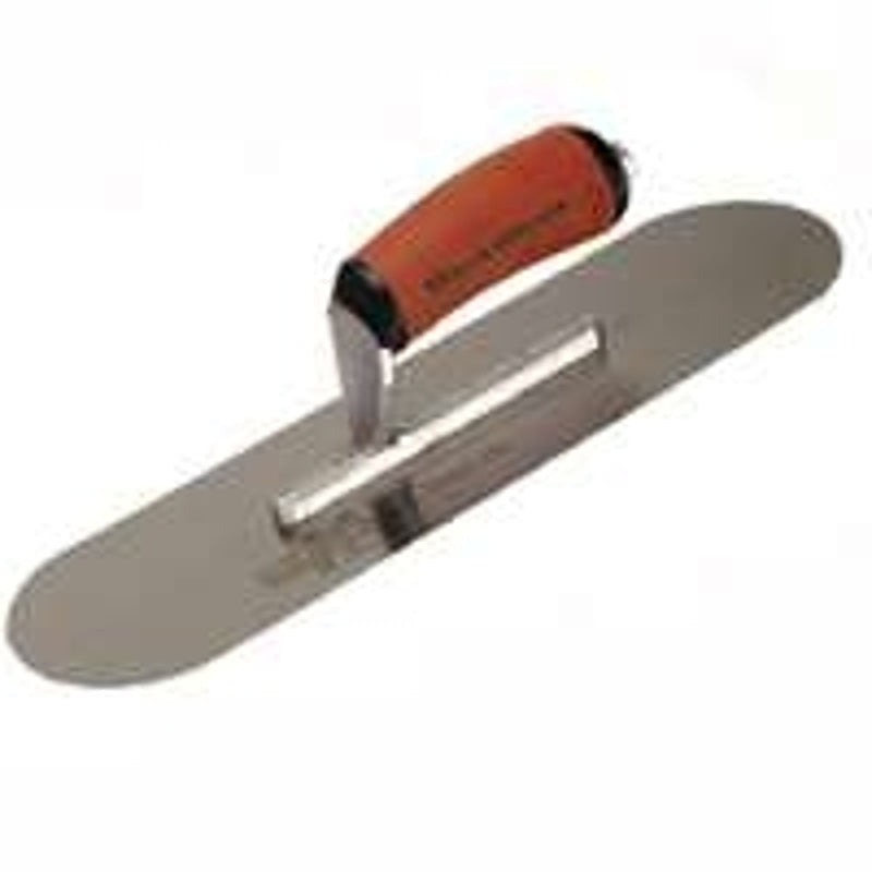 MARSHALLTOWN Marshalltown SP14SD Pool Trowel, Hardened Steel Blade, DuraSoft Curved Handle, 4 in OAW TOOLS MARSHALLTOWN