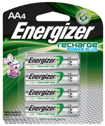 ENERGIZER BATTERY Energizer NH15BP-4 Battery, 1.2 V Battery, 2300 mAh, AA Battery, Nickel-Metal Hydride, Rechargeable: Yes, Black ELECTRICAL ENERGIZER BATTERY
