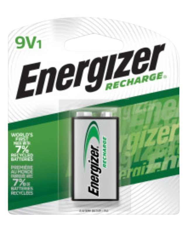 ENERGIZER BATTERY Energizer NH22NBP Battery, 1.2 V Battery, 175 mAh, Nickel-Metal Hydride, Rechargeable: Yes, Green/Silver