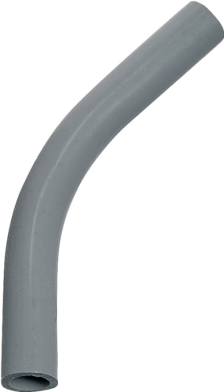 CARLON Carlon UA7AL-CAR Elbow, 3 in Trade Size, 45 deg Angle, SCH 40 Schedule Rating, PVC, Plain End, Gray, 1/PK ELECTRICAL CARLON