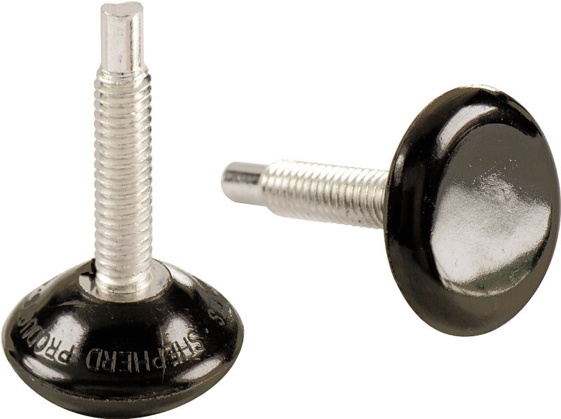SHEPHERD Shepherd Hardware 9444 Furniture Glide, Phenolic, Black