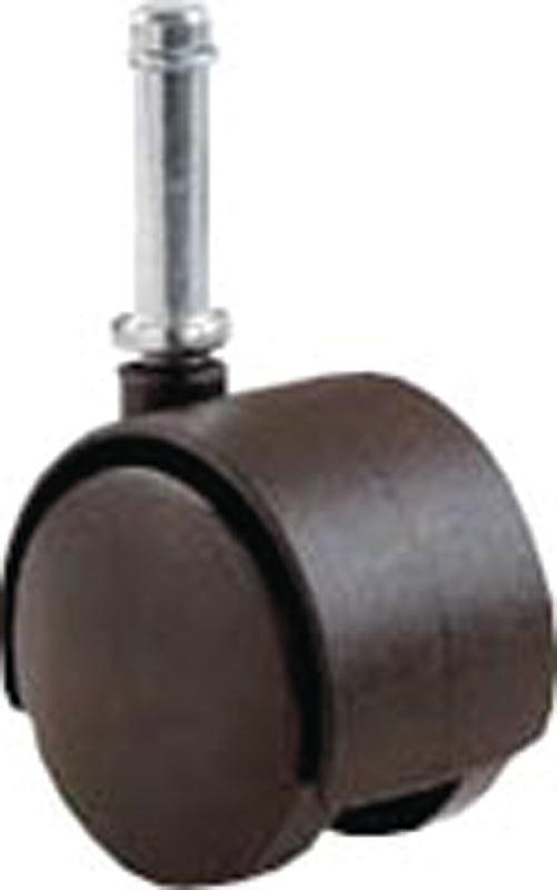 SHEPHERD Shepherd Hardware 9674 Swivel Caster, Stem Mounting, 2 in Dia Wheel, 75 lb