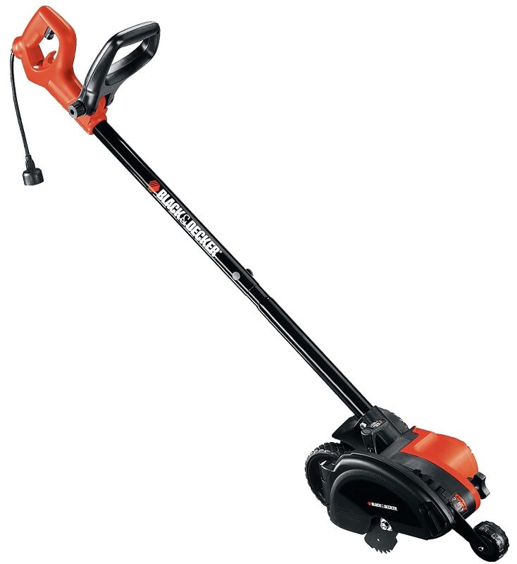 BLACK & DECKER LAWN Black+Decker LE750 Edger and Trencher, 12 A, 1-1/2 in D Cutting, 7-1/2 in Dia Blade, Black/Orange OUTDOOR LIVING & POWER EQUIPMENT BLACK & DECKER LAWN