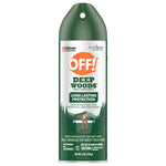 OFF OFF! Deep Woods 01842 Insect Repellent V, 6 oz, Liquid, Clear, Alcohol LAWN & GARDEN OFF