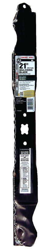 ARNOLD Arnold 490-100-M084 Mulching Blade, 21 in L, Carbon Steel