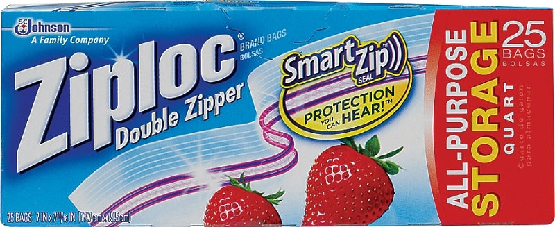 ZIPLOC ZIPLOC�� SUSO STORAGE BAG QUART 29 CT HOUSEWARES ZIPLOC