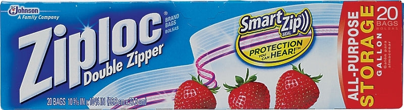 ZIPLOC ZIPLOC�� SUSO STORAGE BAG GALLON 22 CT HOUSEWARES ZIPLOC