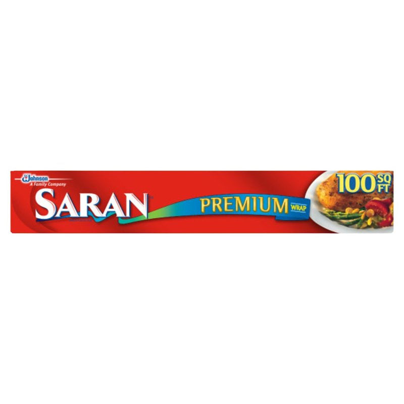 SARAN SC Johnson SARAN Wrap 00140 Premium Food Wrap, Plastic HOUSEWARES SARAN