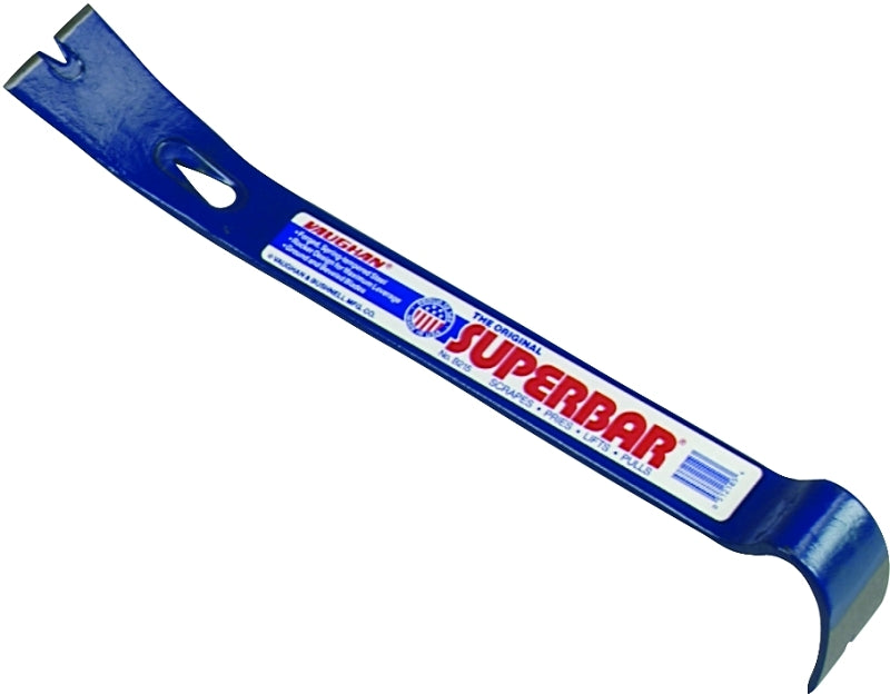 MARSHALLTOWN Vaughan B215L Super Bar, 21 in L, Steel, Blue, 1-7/8 in W