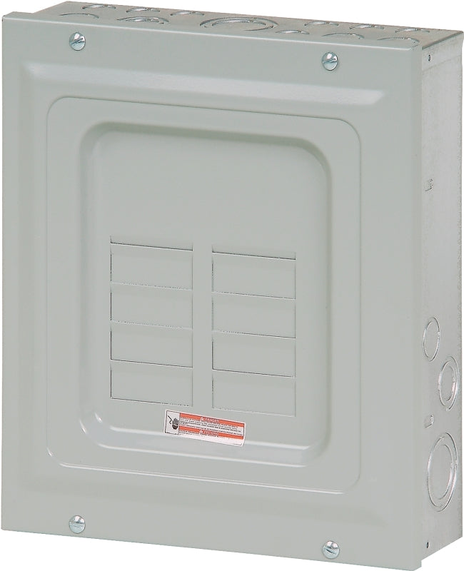 CUTLER-HAMMER Cutler-Hammer BR Series BR612L125SP Load Center, 125 A, 6-Space, 12-Circuit, Main Lug, NEMA 1 Enclosure, Surface