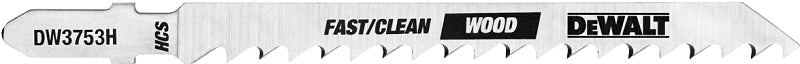 DEWALT DEWALT DW3753H Jig Saw Blade, 1/4 in W, 6 TPI TOOLS DEWALT