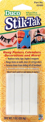 DUCO CEMENT Duco 62485 Adhesive Putty, White PAINT DUCO CEMENT