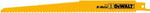 DEWALT DEWALT DW4803B25 Reciprocating Saw Blade, Bi-Metal, Applicable Materials: Wood, 3/4 in W, 9 in L, 6 TPI