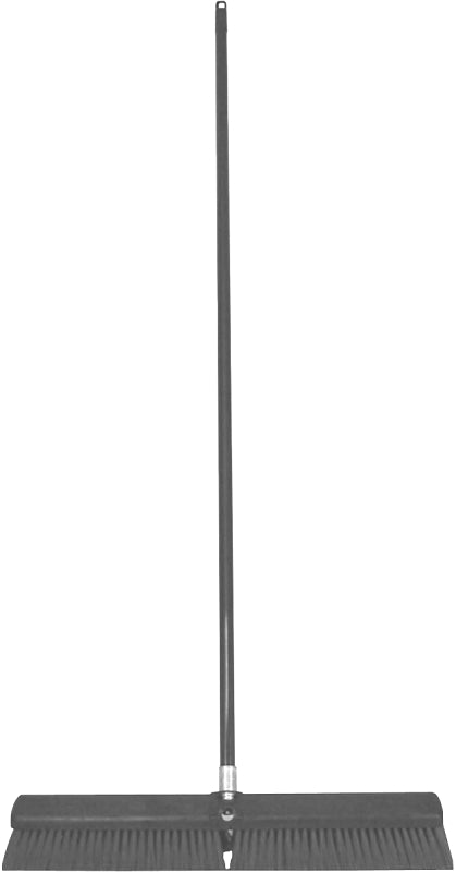 BIRDWELL CLEANING Birdwell 4028-4 Contractor Push Broom, 24 x 2-5/8 x 7/8 in Block, Blue Bristle, 3 in L Trim CLEANING & JANITORIAL SUPPLIES BIRDWELL CLEANING
