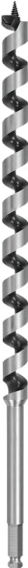 DEWALT DEWALT DW1685 Auger Drill Bit, 7/8 in Dia, 17 in OAL, Hollow Center Flute, 7/16 in Dia Shank, Ball Groove Shank