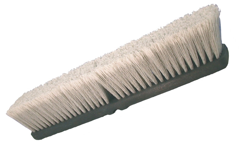 BIRDWELL CLEANING Birdwell 2019-12 Broom Head, Gray, Threaded, 3 in L Trim, Polypropylene/Polystyrene Bristle