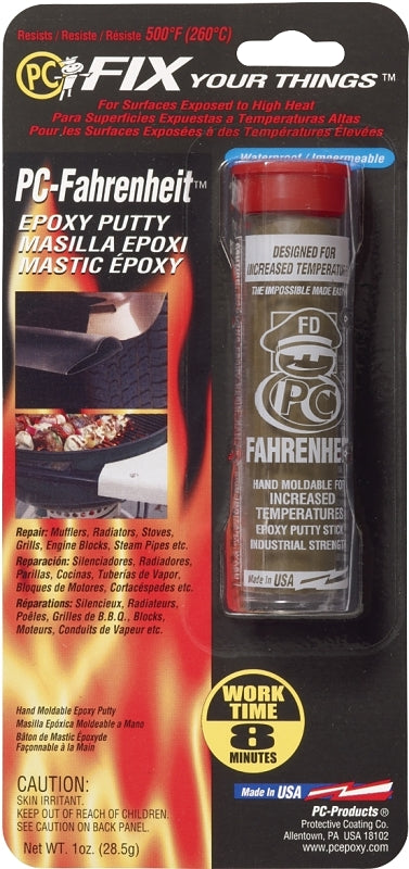 PROTECTIVE COATING Protective Coating PC-FAHRENHEIT 25543 2-Part Epoxy Adhesive, Brown/White, Solid, 1 oz Pack HOUSEWARES PROTECTIVE COATING