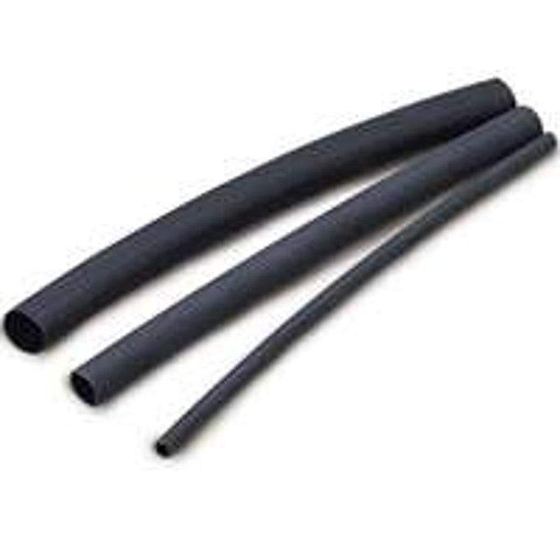 GB Gardner Bender HST-AST Heat Shrink Tubing Assortment, 4 in L, Polyolefin, Black